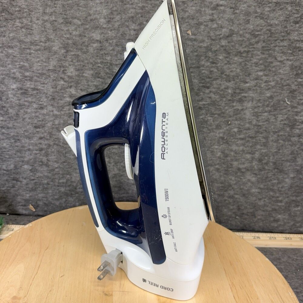 Rowenta DW2191 Access Steam 1500-Watt Cord Reel Steam Iron Stainless Steel